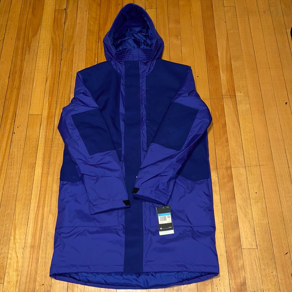 NWT Nike Sportswear Synthetic-Fill Hypershield Parka Blue Jacket